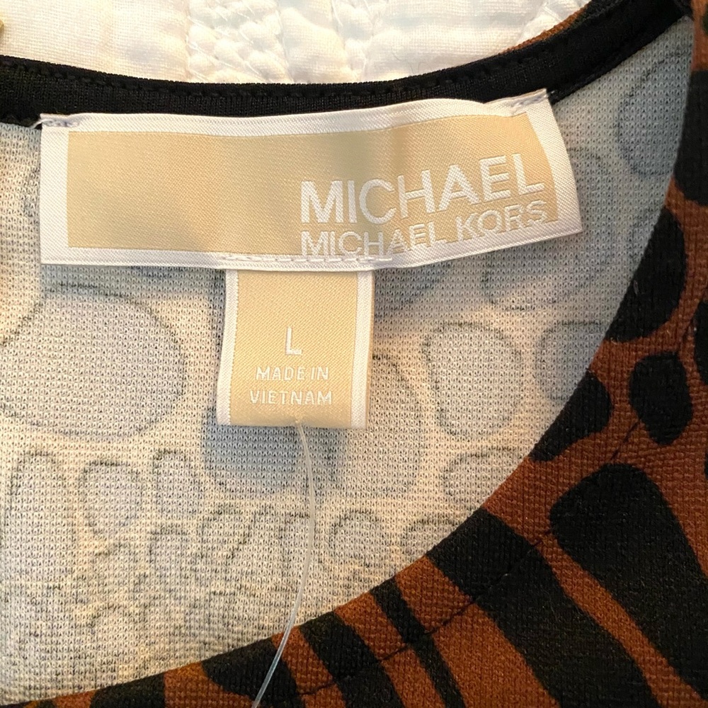 MICHAEL KORS Carmel Animal print dress 🦒 - Picture 15 of 16
